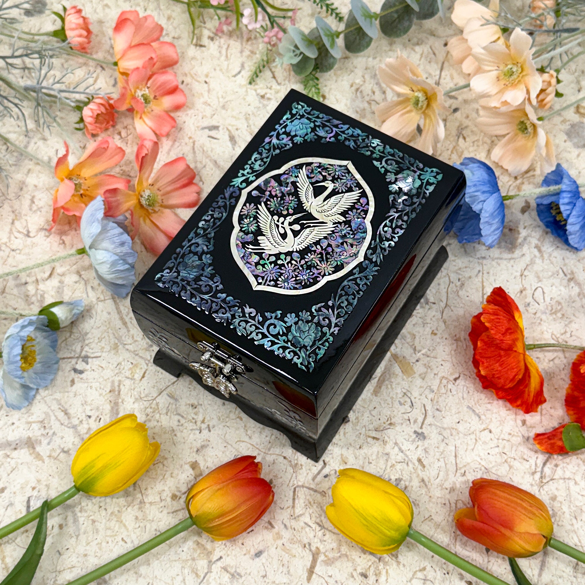 Music Arabesque Jewelry Box - Nacreh