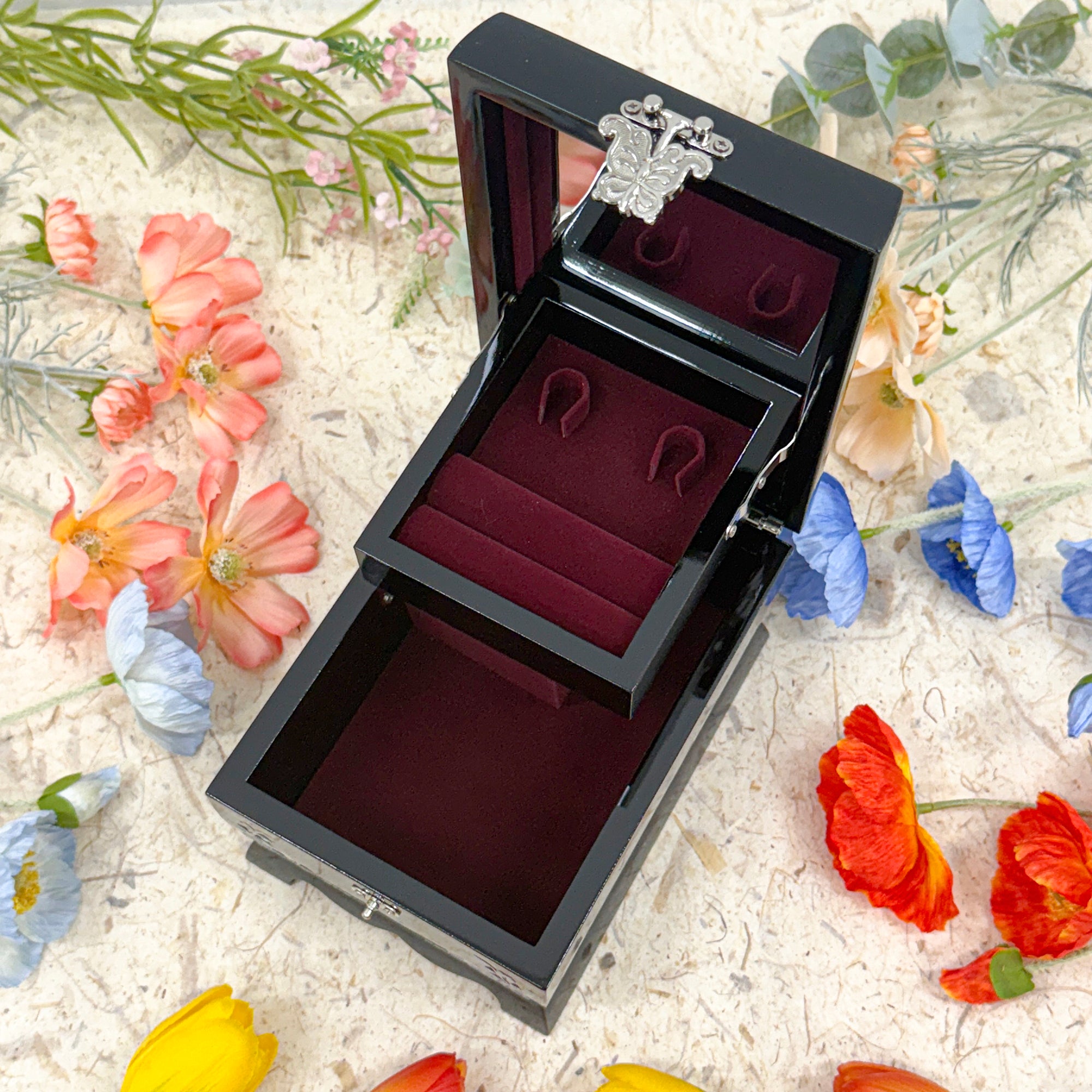 Music Arabesque Jewelry Box - Nacreh