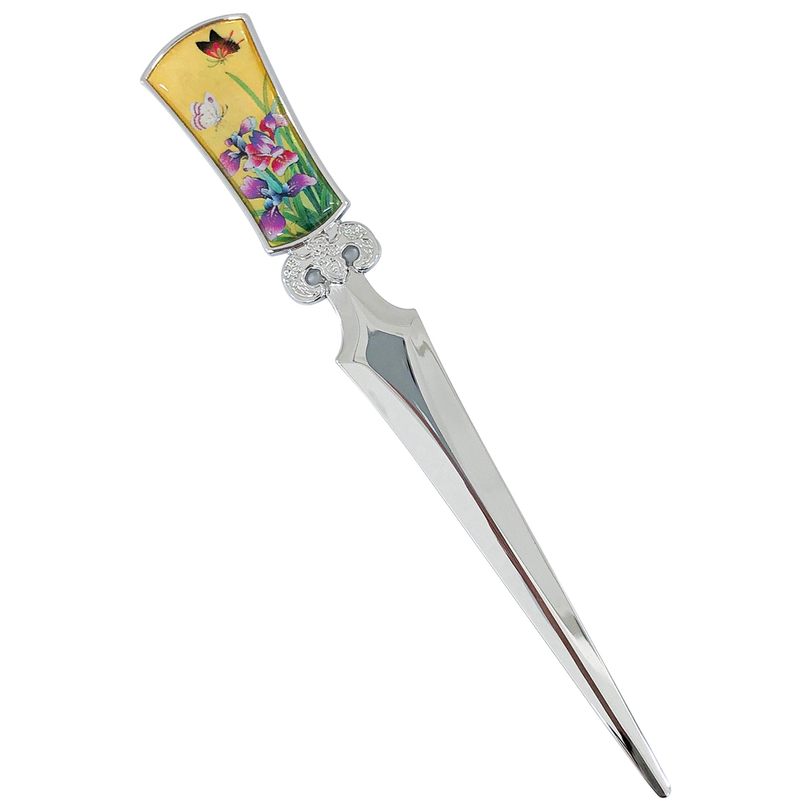 D Orchid Yellow Letter Opener - Nacreh