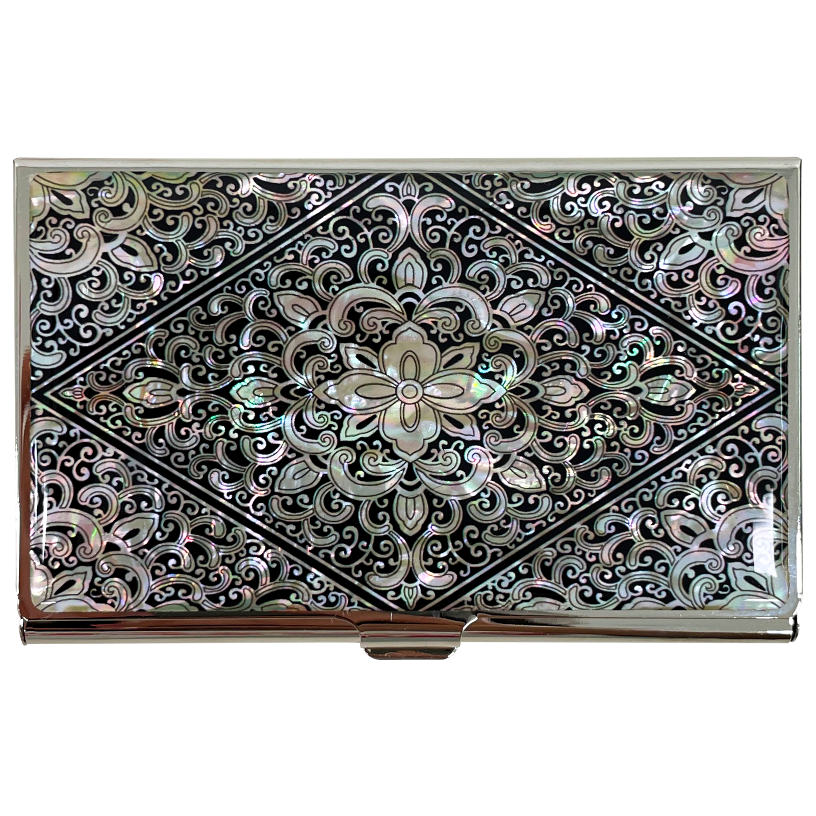 Diamond Arabesque Card Case - Nacreh
