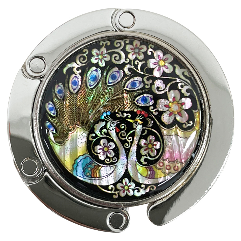 Peacock Purse Hook - Nacreh