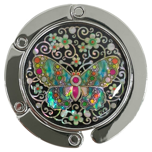 Arabesque Butterfly Purse Hook - Nacreh