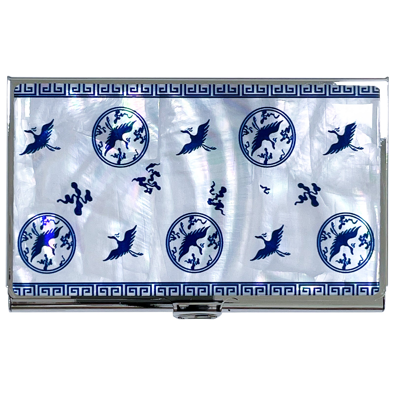 Crane Vase Card Case - Nacreh