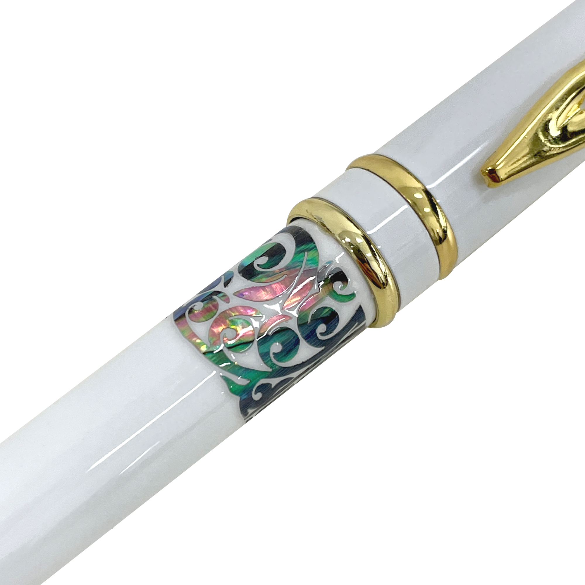 White Ballpoint Pen - Nacreh