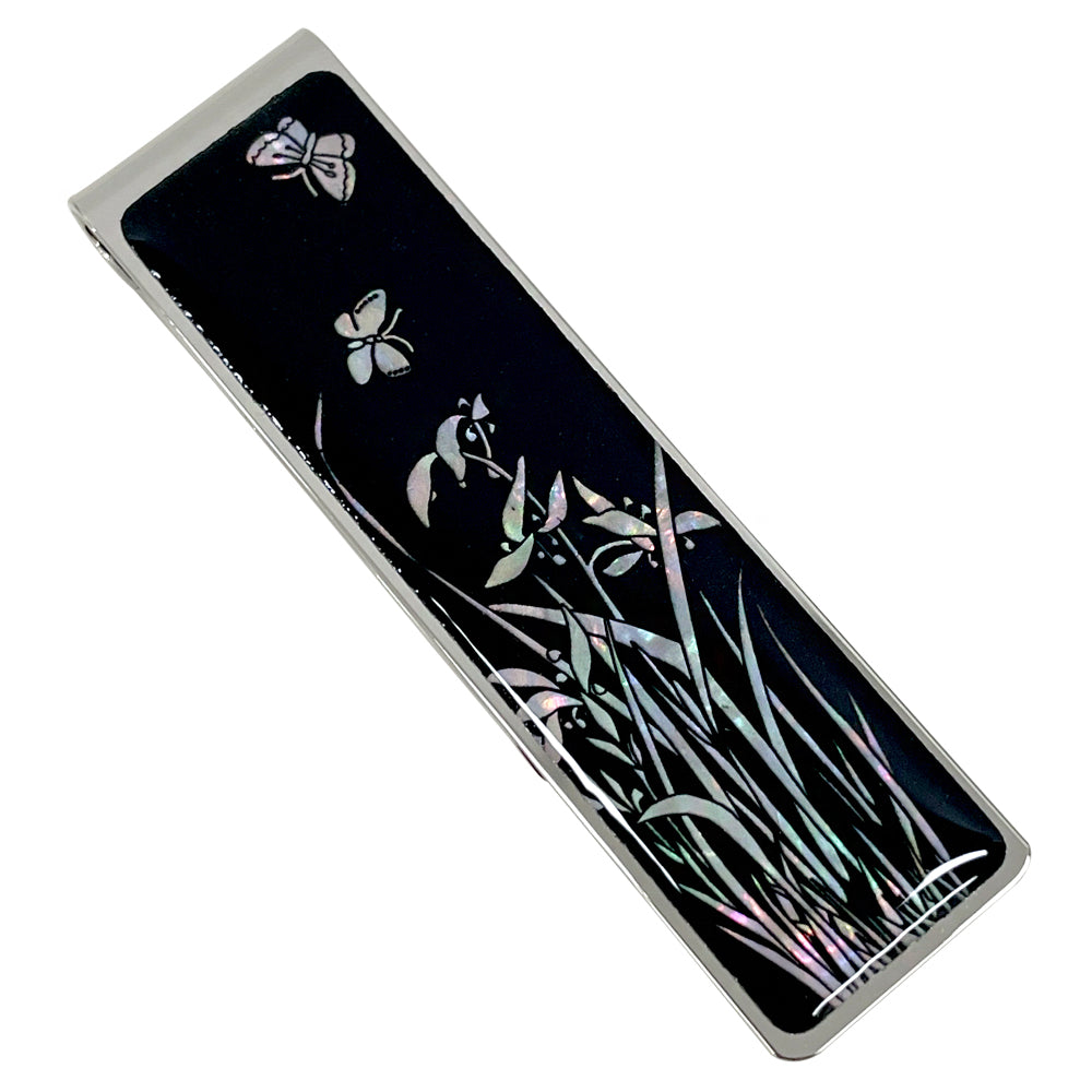 Orchid Money Clip - Nacreh