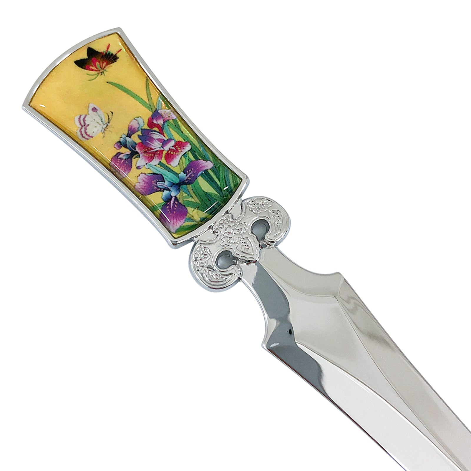 D Orchid Yellow Letter Opener - Nacreh