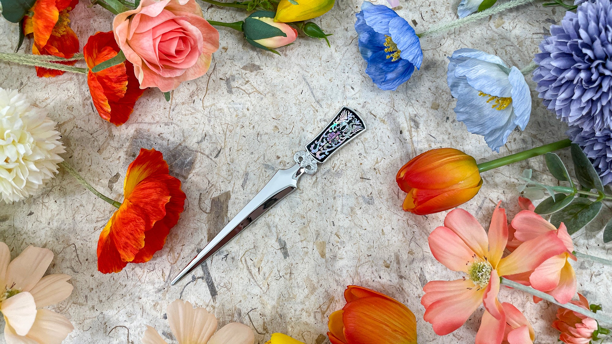 D Phoenix Letter Opener - Nacreh