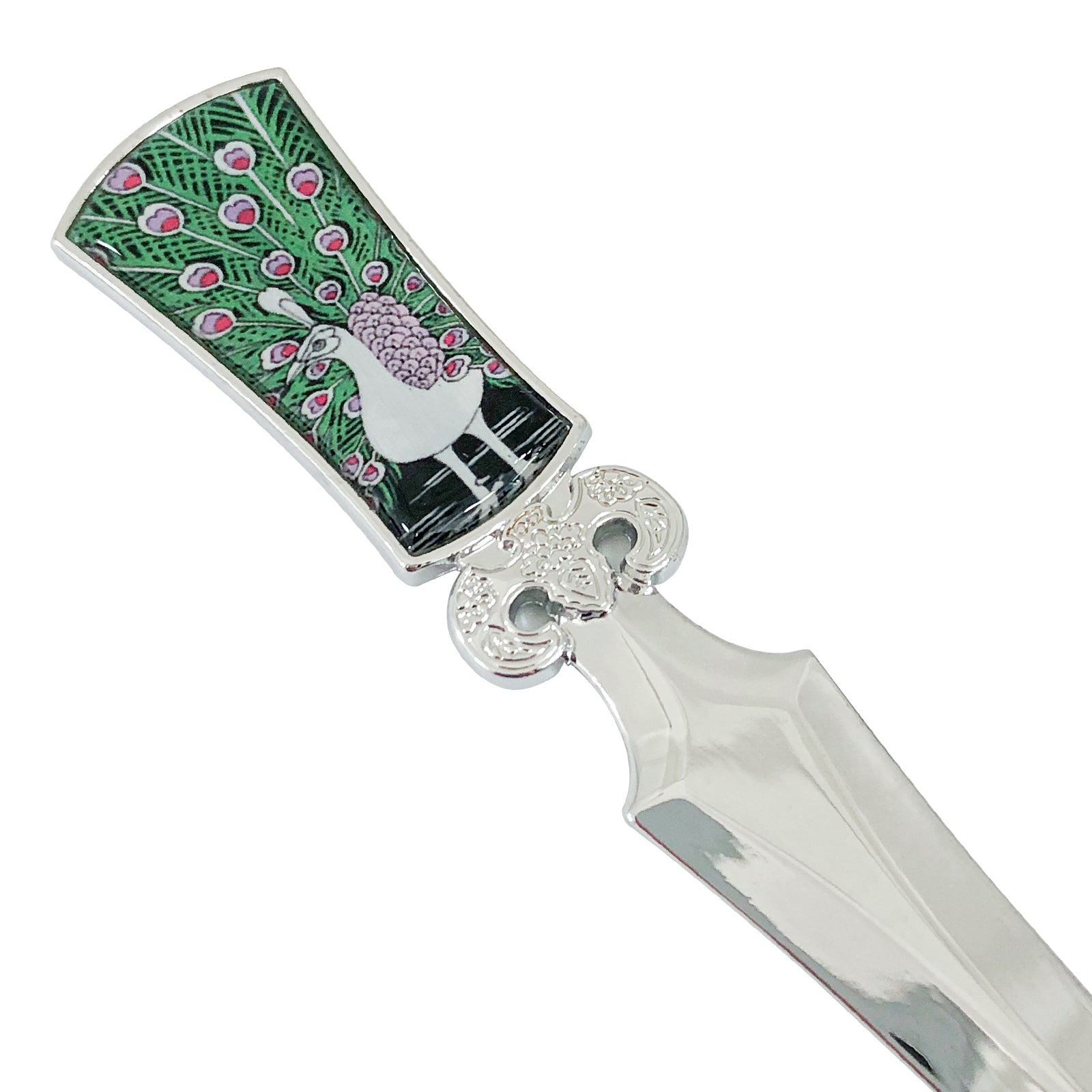 D Peacock Letter Opener - Nacreh