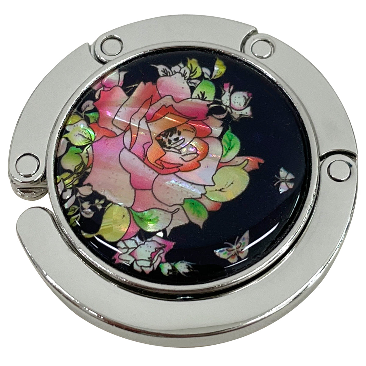 Red Rose Purse Hook - Nacreh