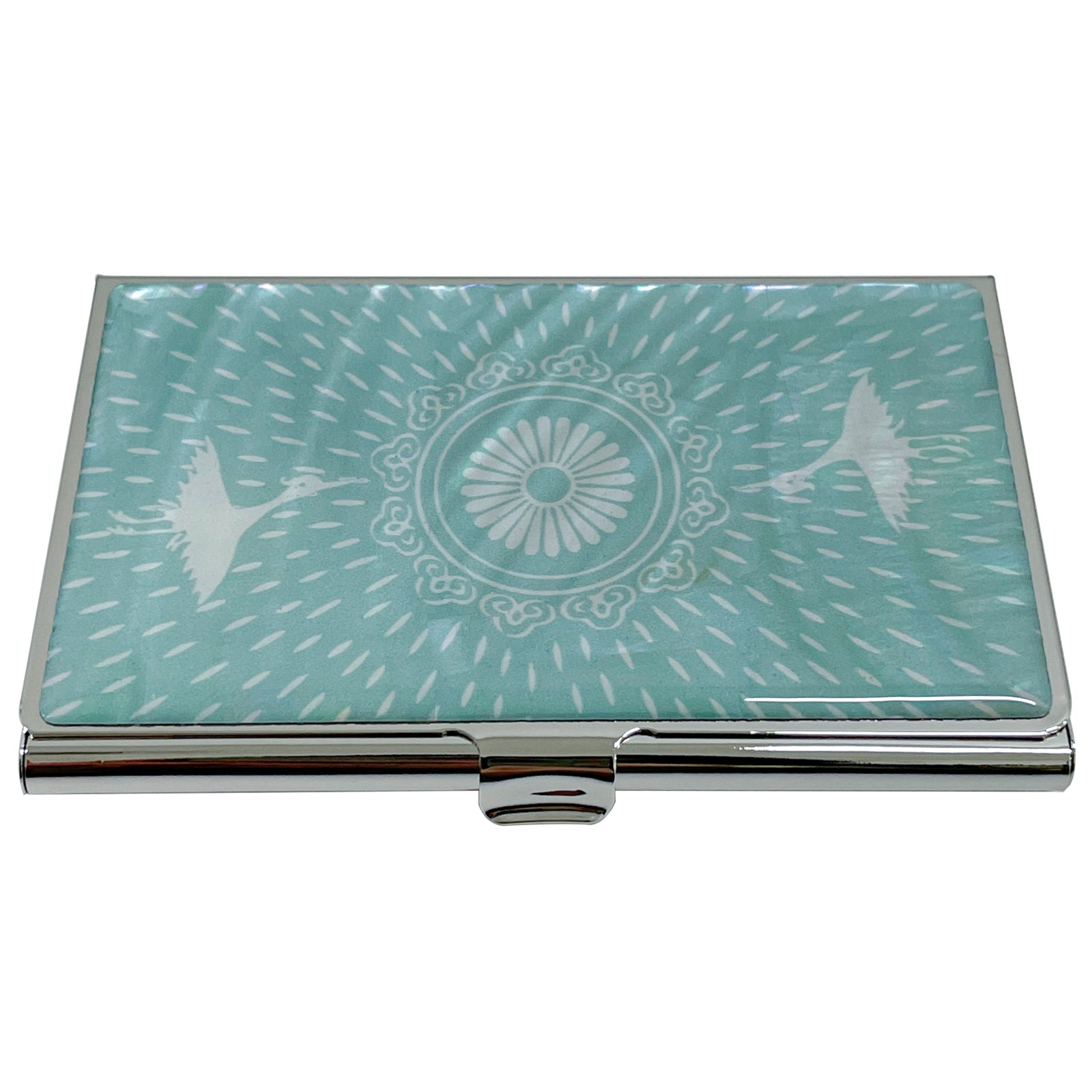 Cloud Crane Card Case - Nacreh