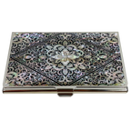 Diamond Arabesque Card Case - Nacreh