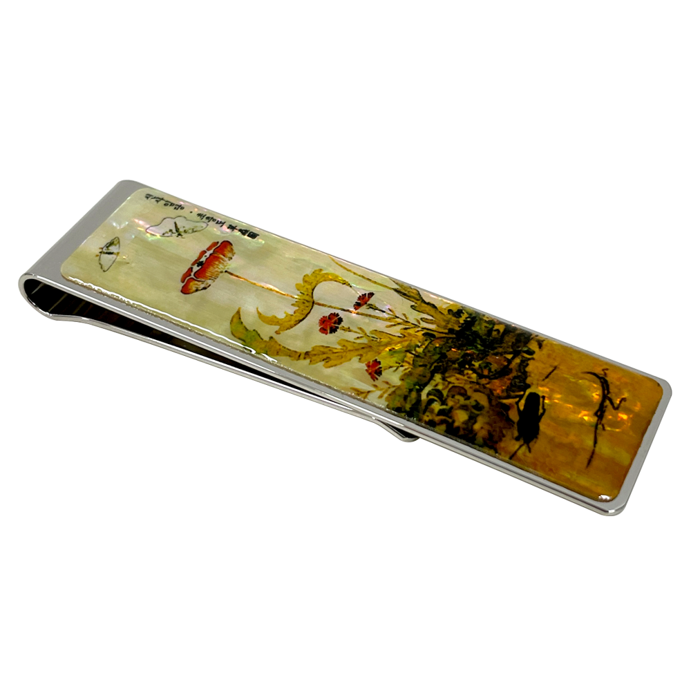Poppy Money Clip - Nacreh