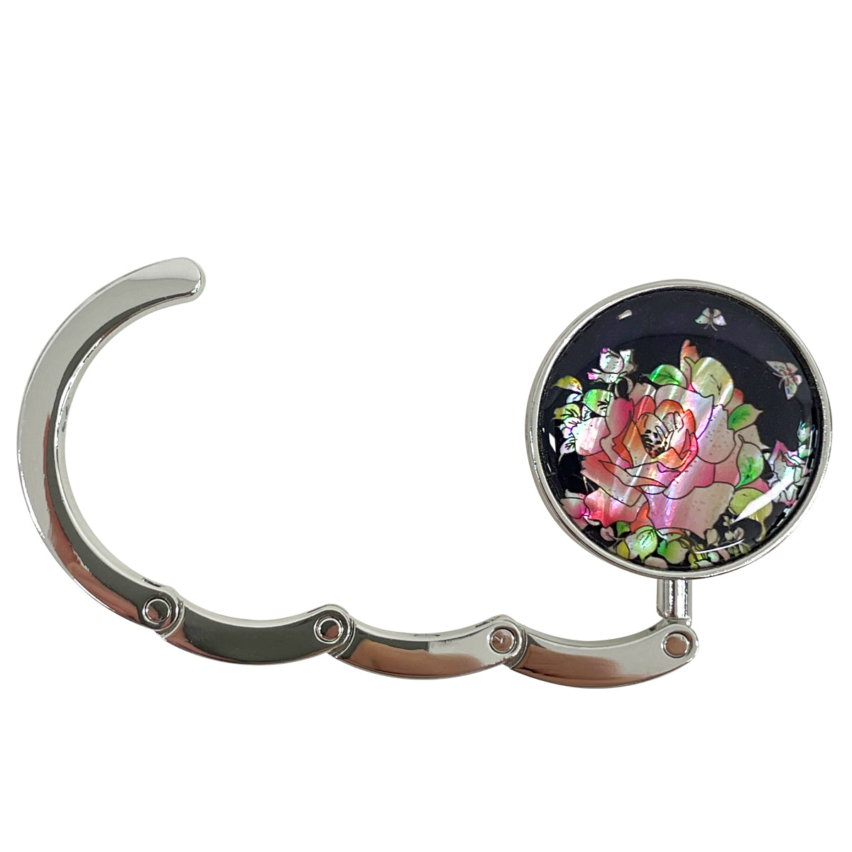 Red Rose Purse Hook - Nacreh