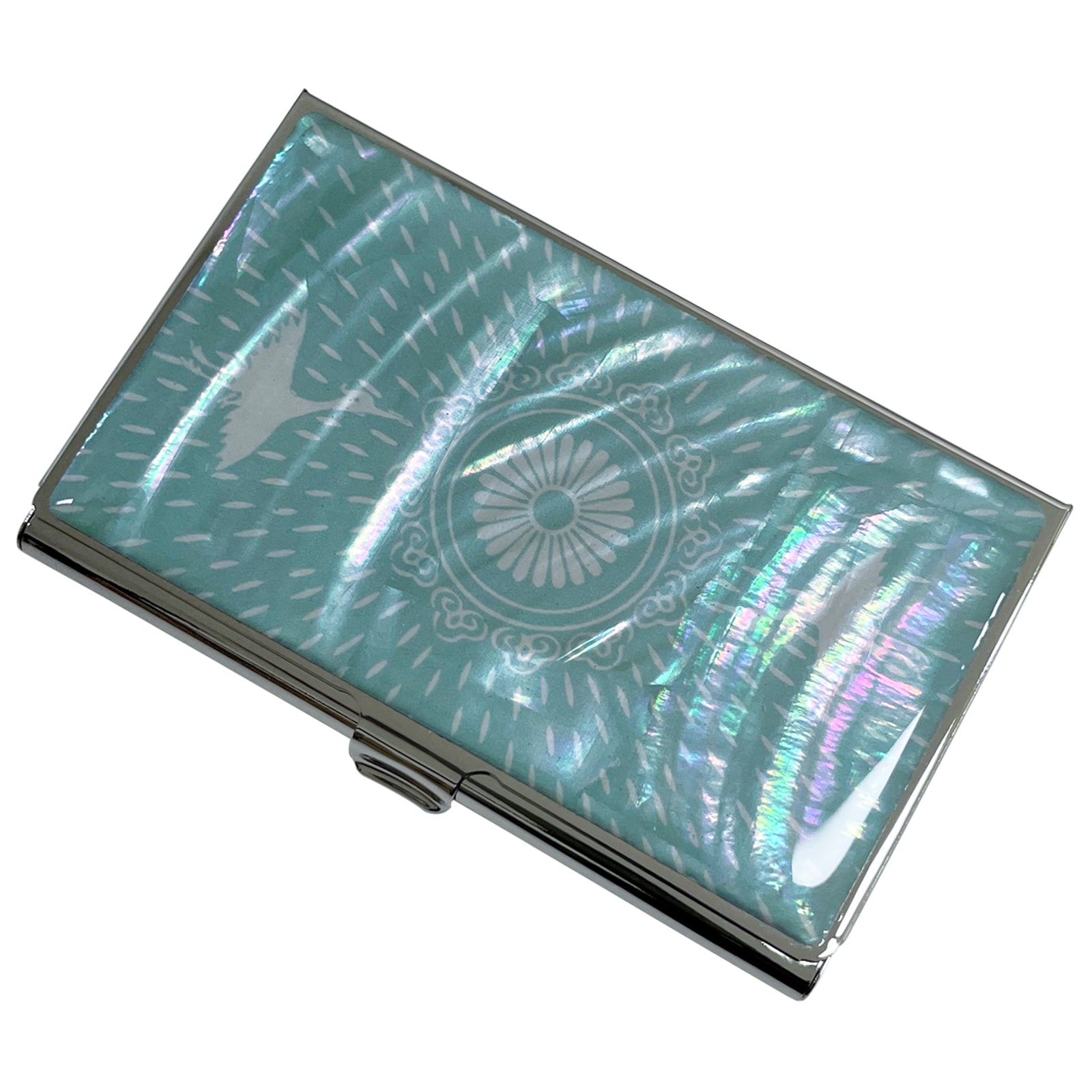 Cloud Crane Card Case - Nacreh