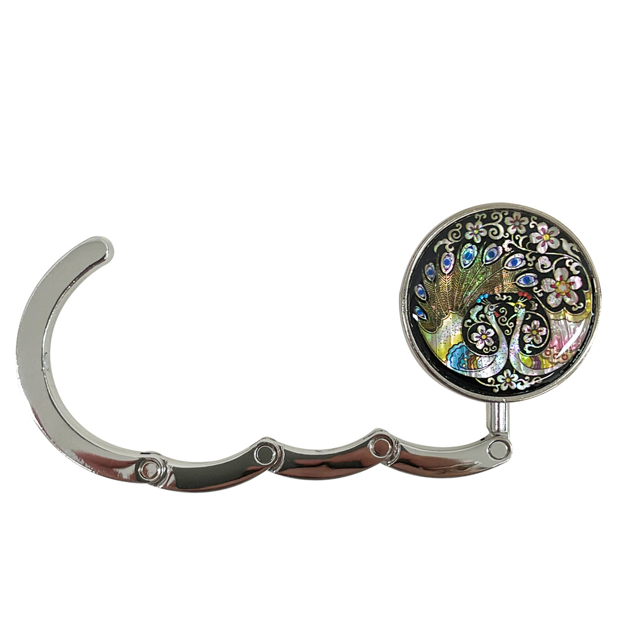 Peacock Purse Hook - Nacreh