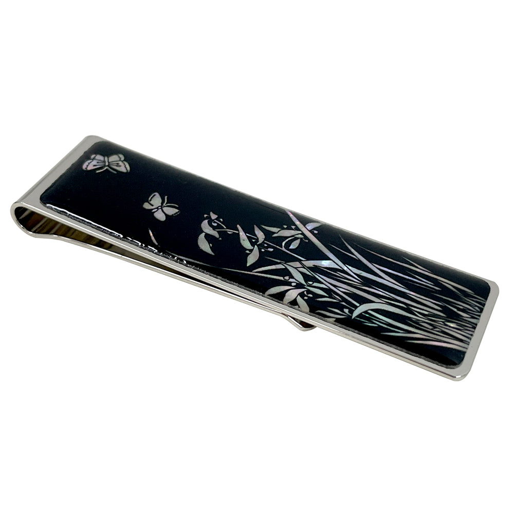 Orchid Money Clip - Nacreh