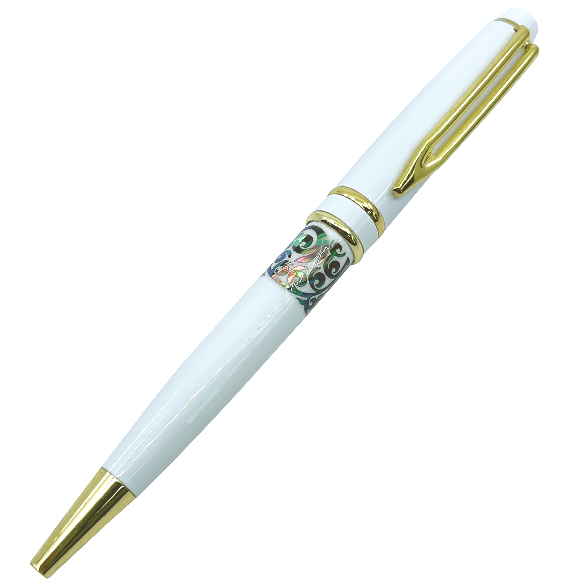 White Ballpoint Pen - Nacreh