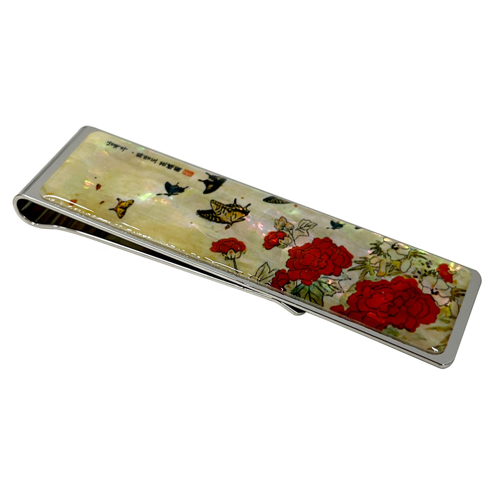 Paeony Money Clip - Nacreh