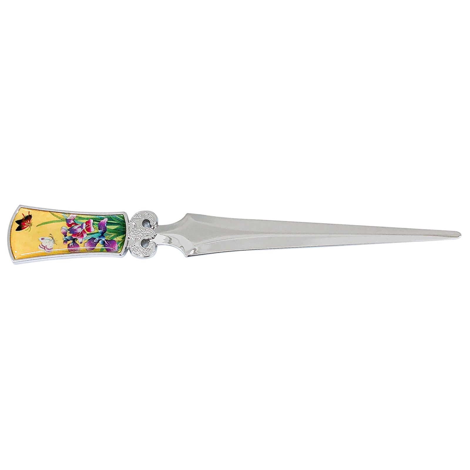D Orchid Yellow Letter Opener - Nacreh