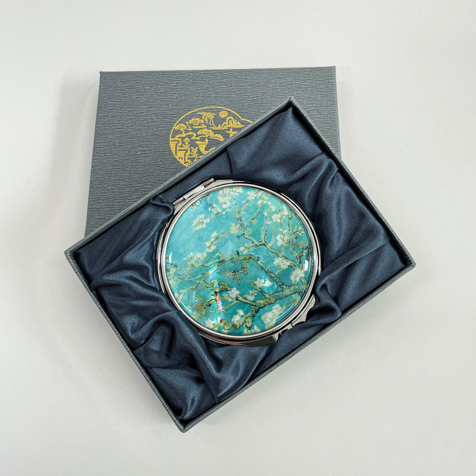 Almond Blossom Compact Mirror - Nacreh