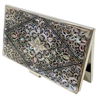 Diamond Arabesque Card Case - Nacreh