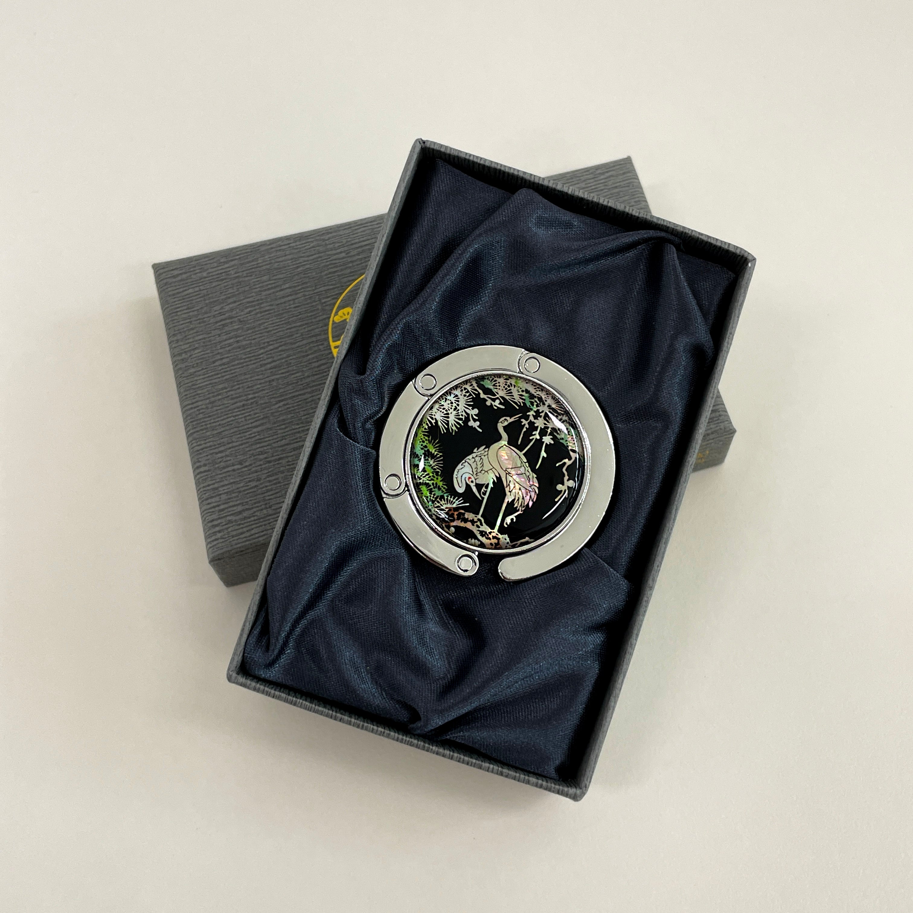 Crane Purse Hook - Nacreh