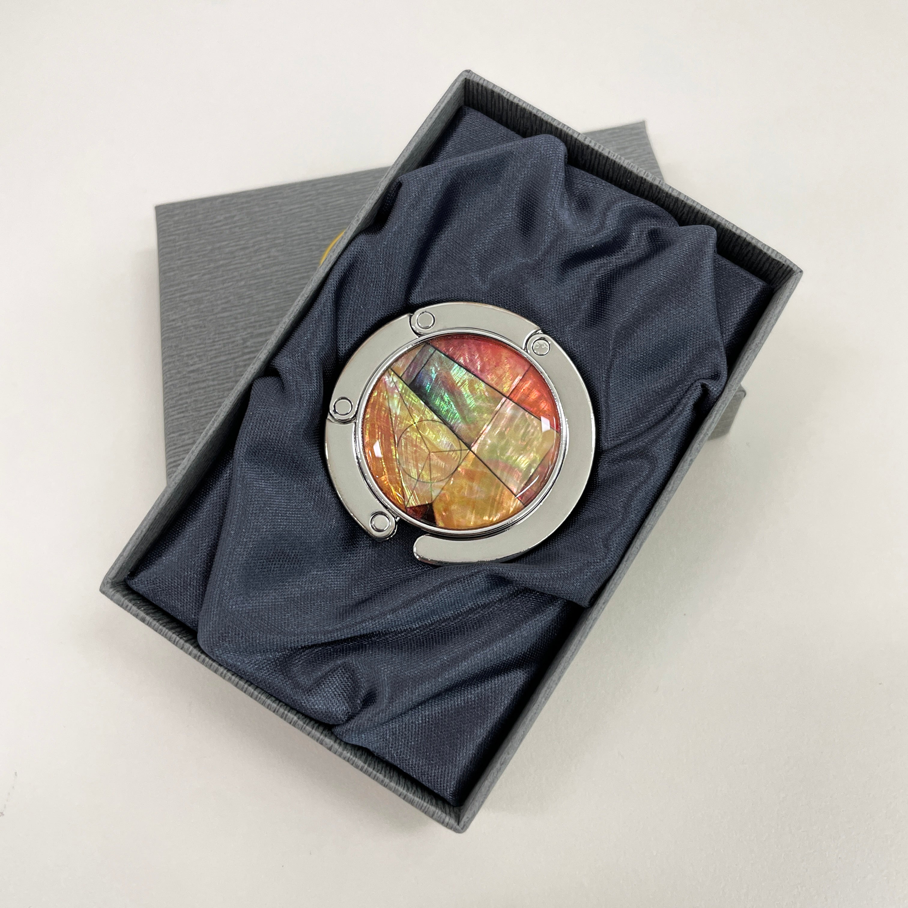 New Patchwork Purse Hook - Nacreh