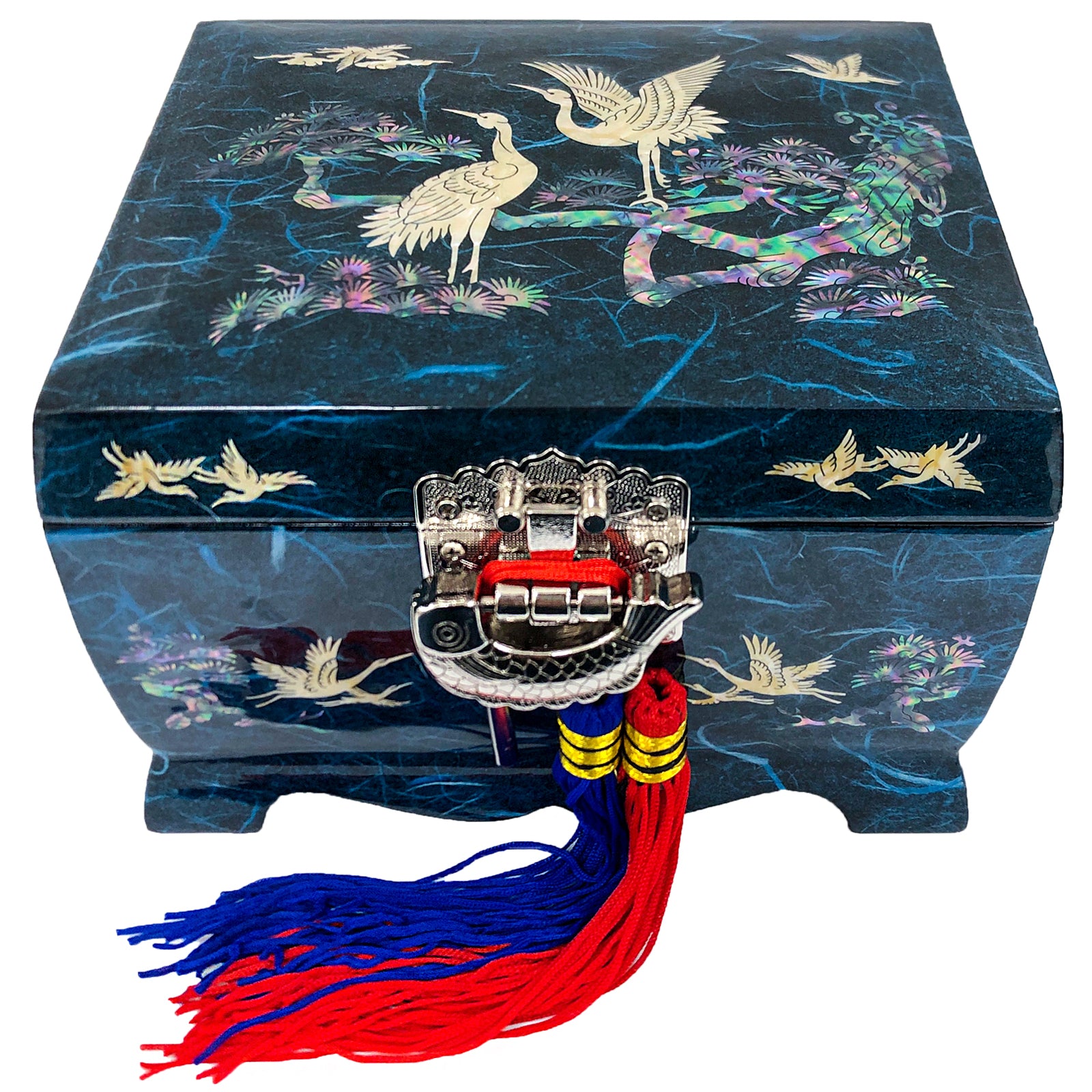 Crane Music Jewelry Box - Nacreh