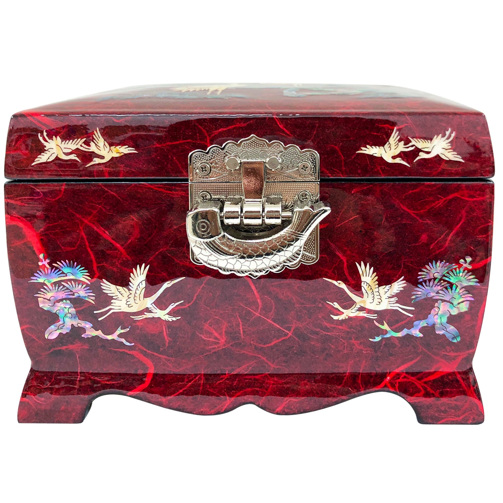 Crane Music Jewelry Box - Nacreh