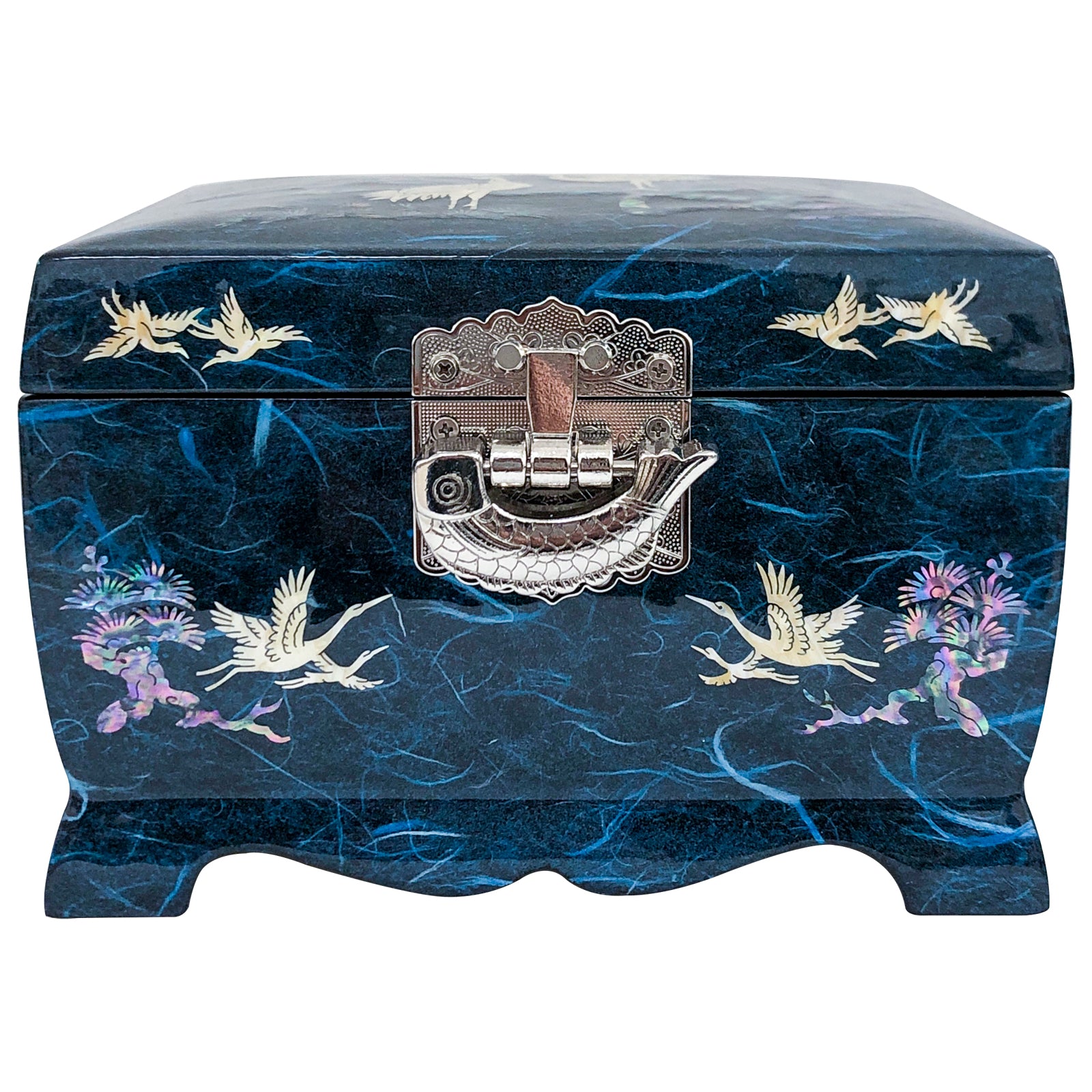 Crane Music Jewelry Box - Nacreh