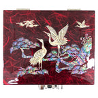 Crane Music Jewelry Box - Nacreh