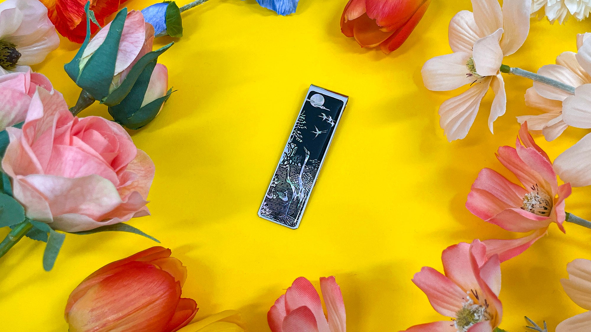 New Crane Money Clip - Nacreh