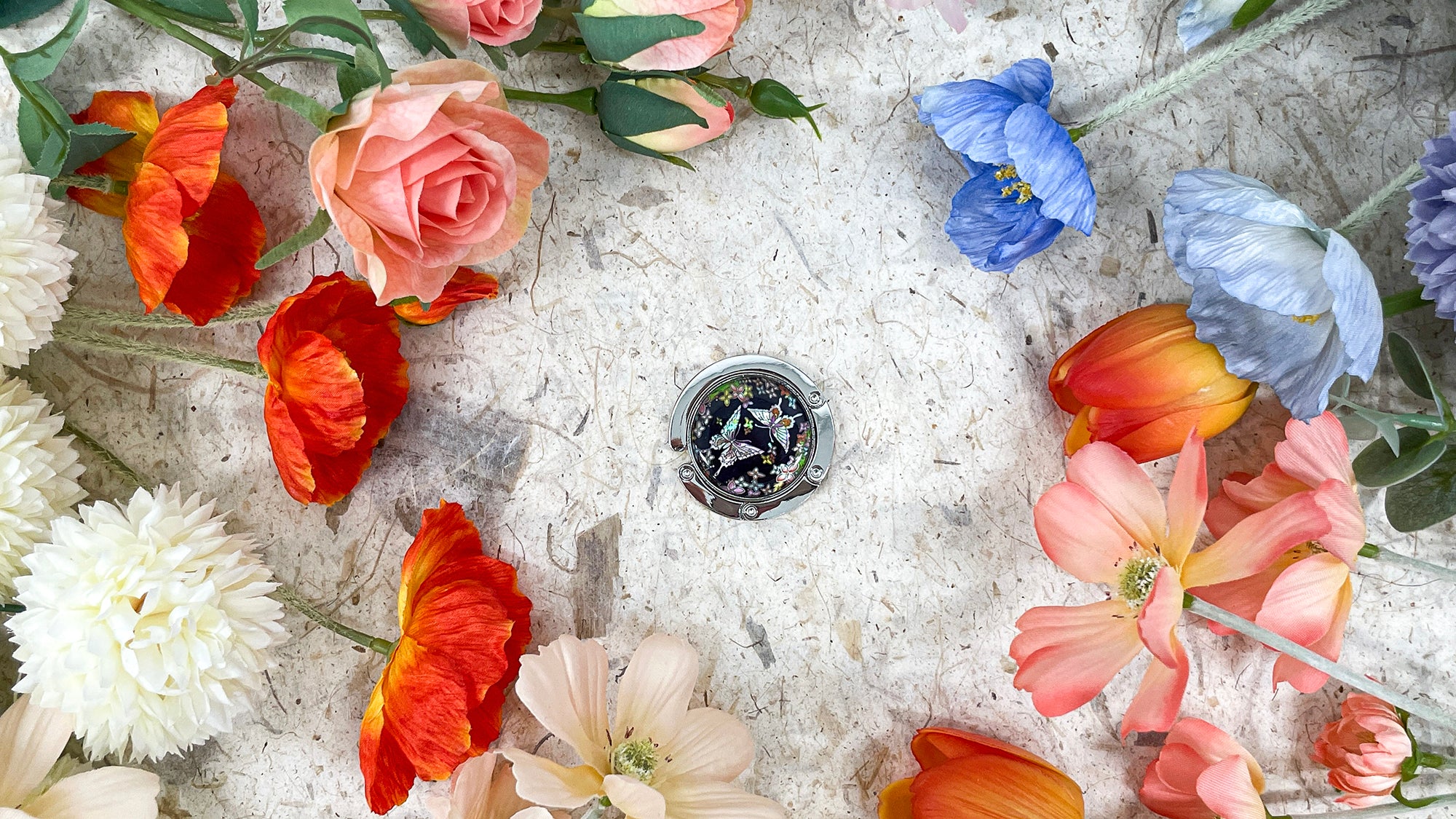 Butterfly Purse Hook - Nacreh