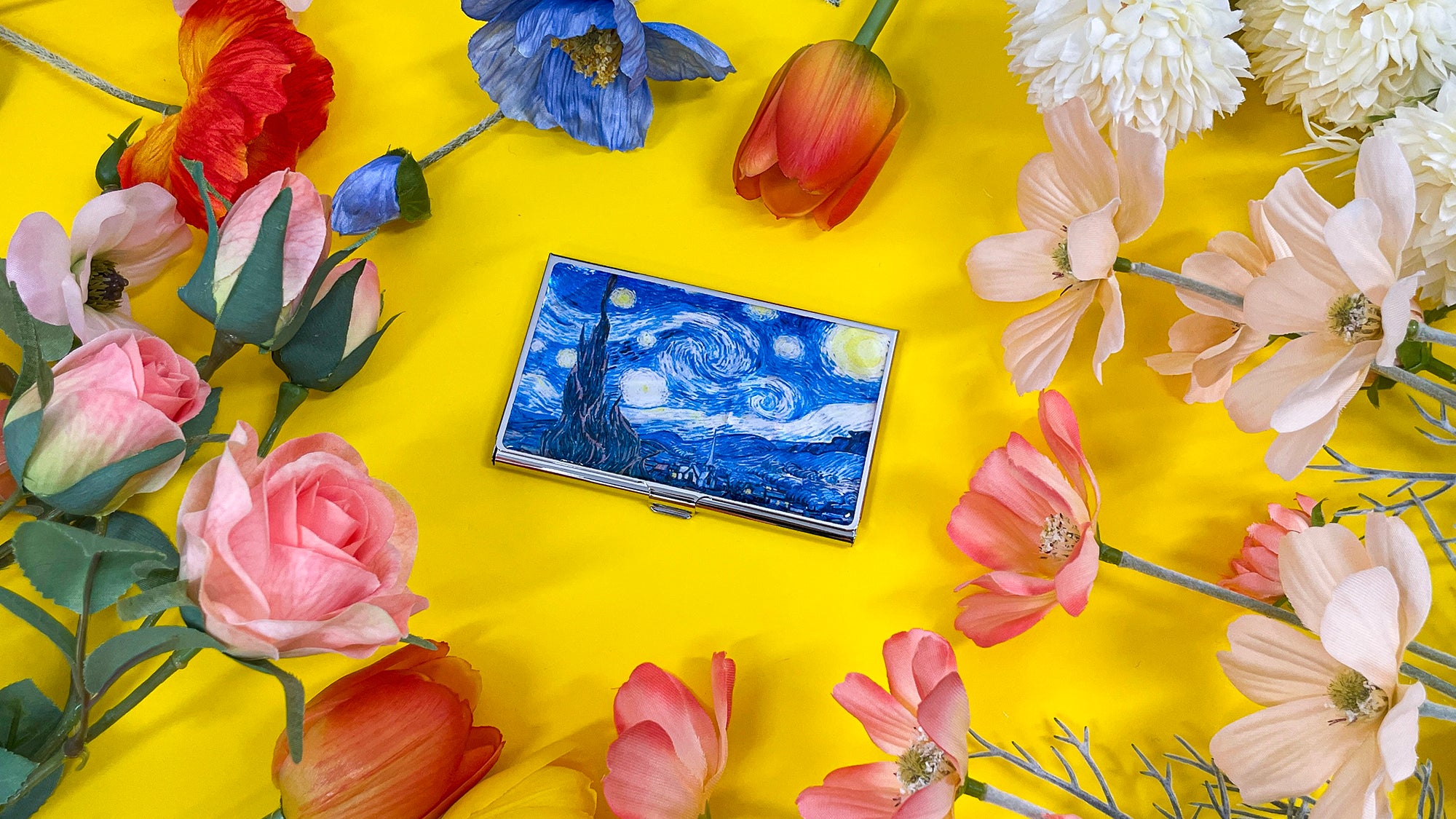 Starry Night Card Case - Nacreh