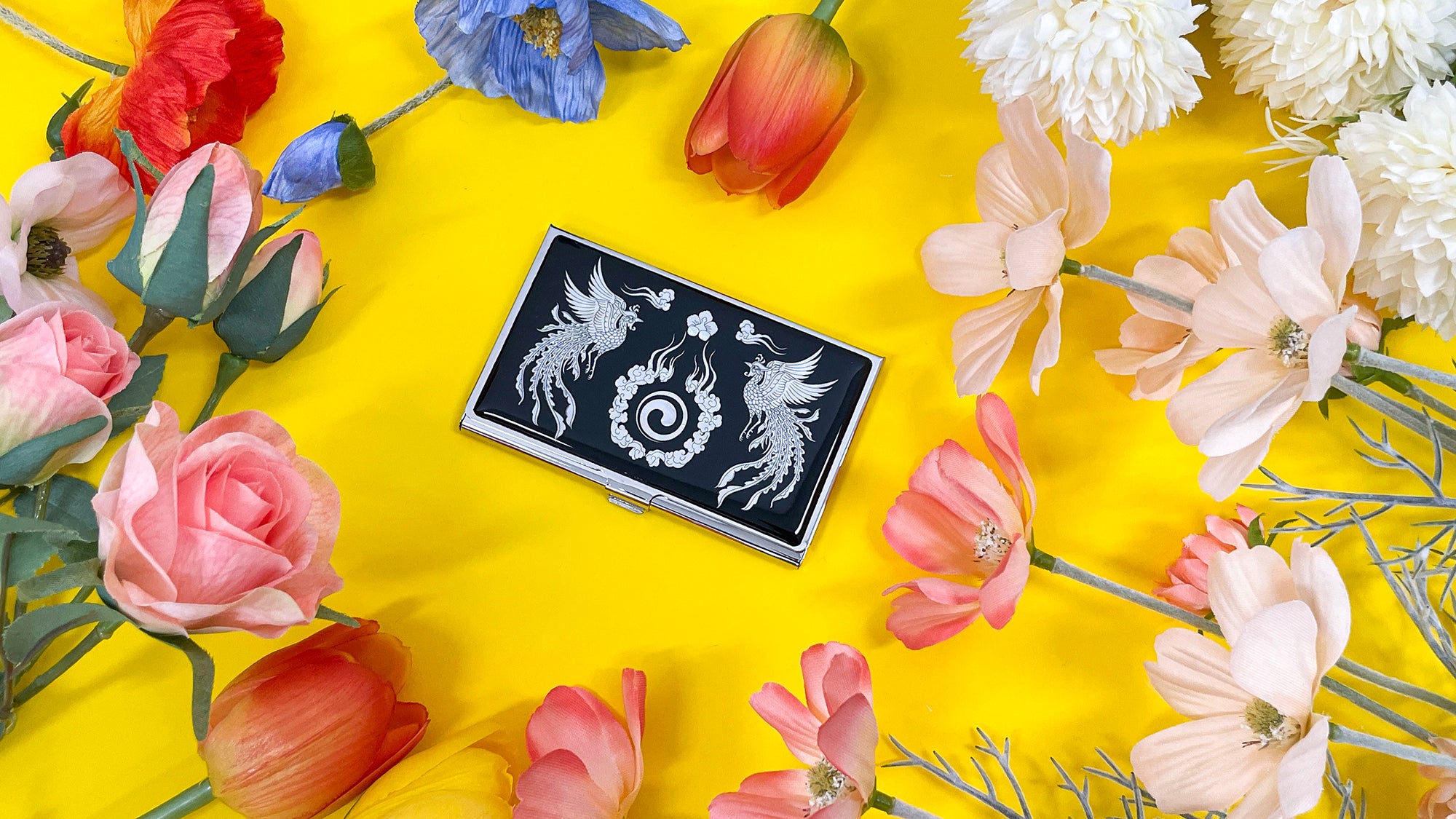 Phoenix Card Case - Nacreh