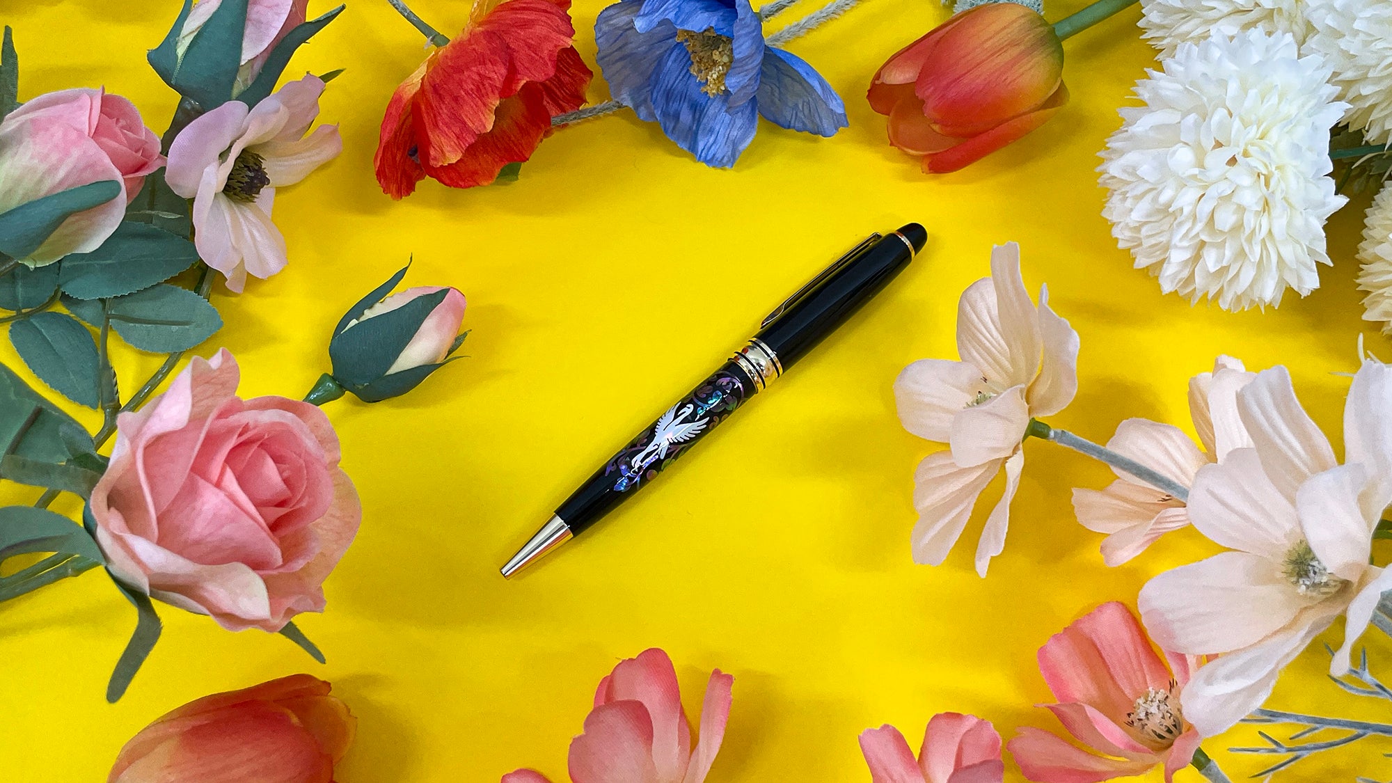 Crane Ballpoint Pen - Nacreh