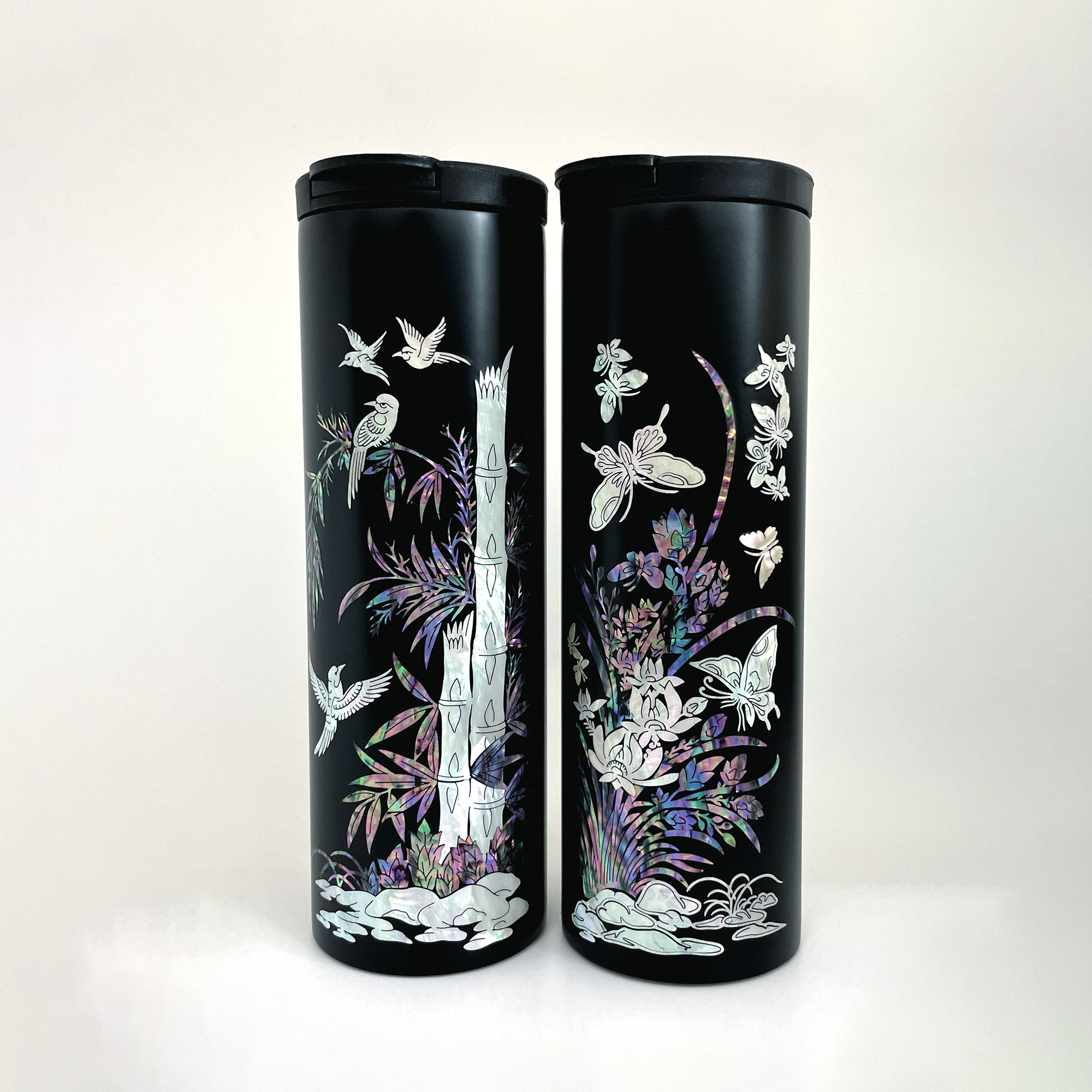 16oz Vacuum Flask Tumbler Bottle 2Type - Nacreh