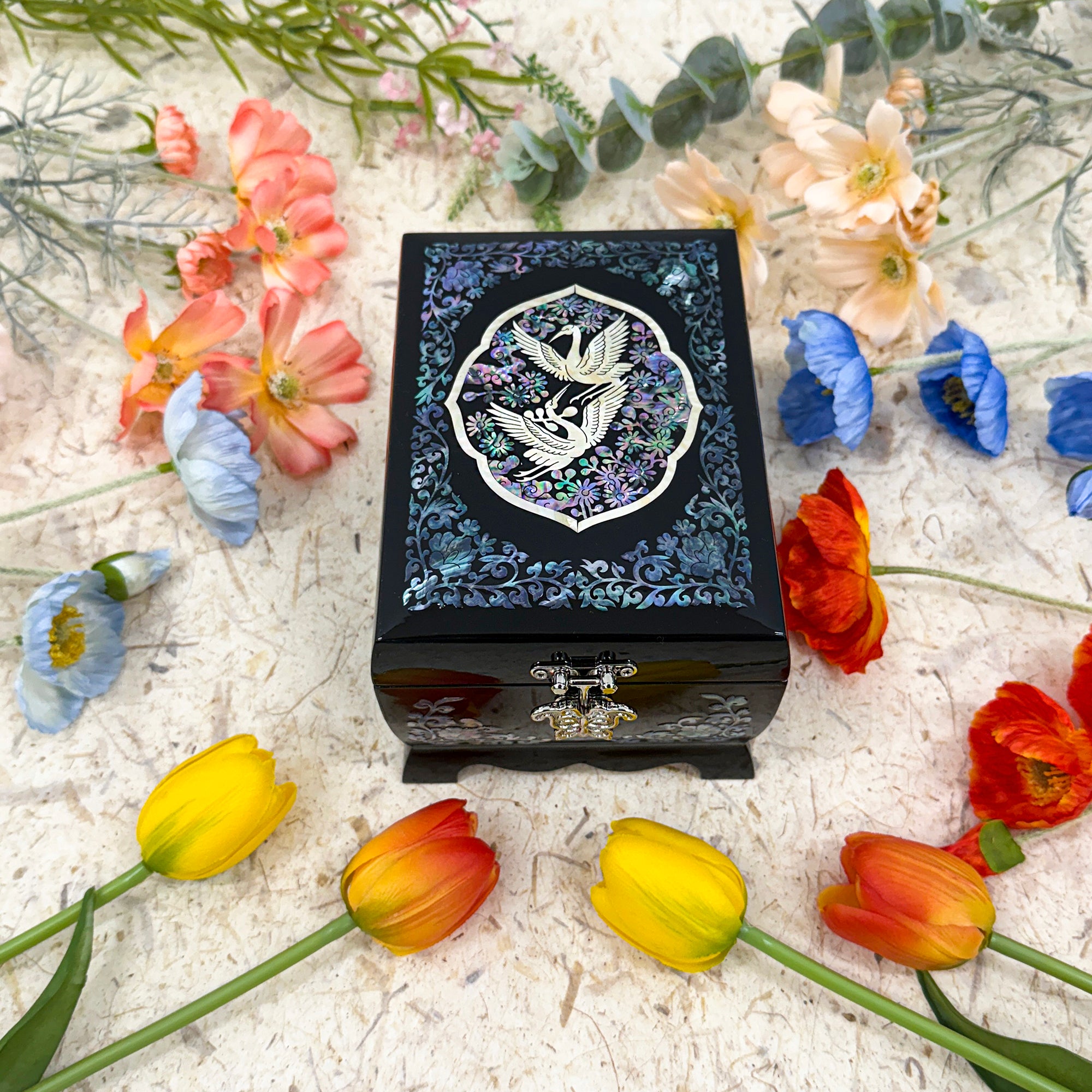 Music Arabesque Jewelry Box - Nacreh