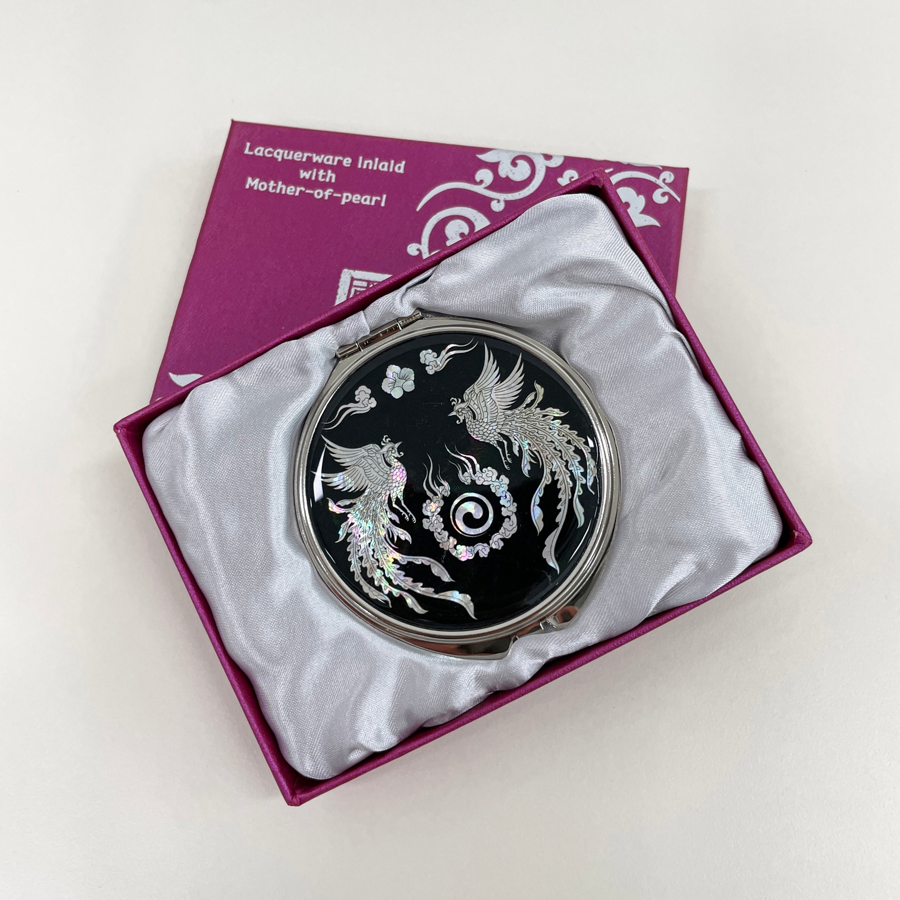 Phoenix Compact Mirror - Nacreh