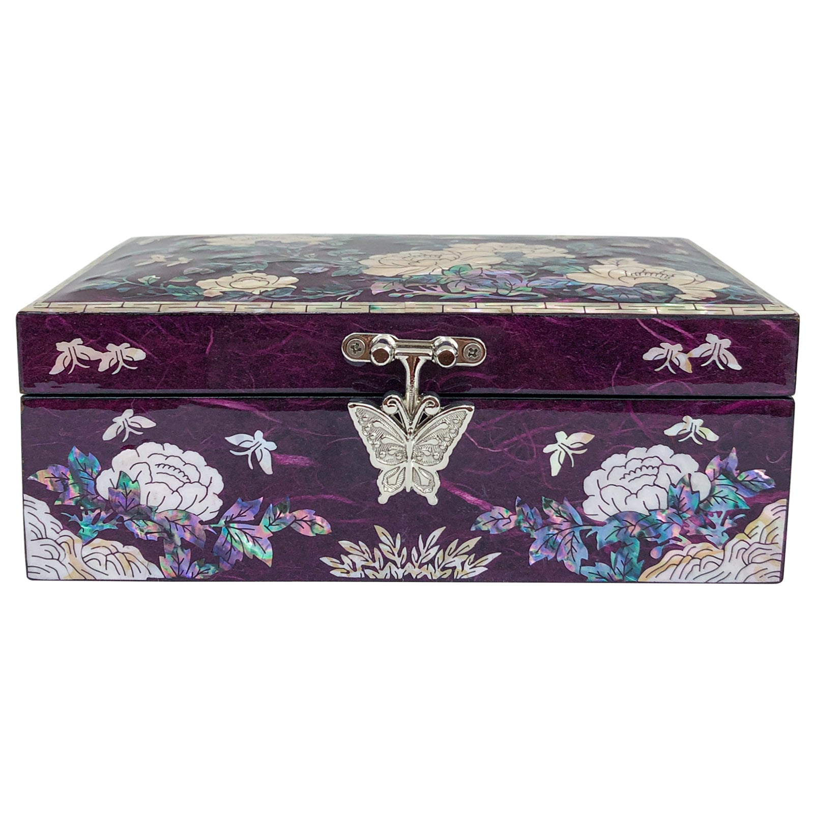 Peony Jewelry Box - Nacreh