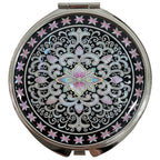 Arabesque Compact Mirror - Nacreh