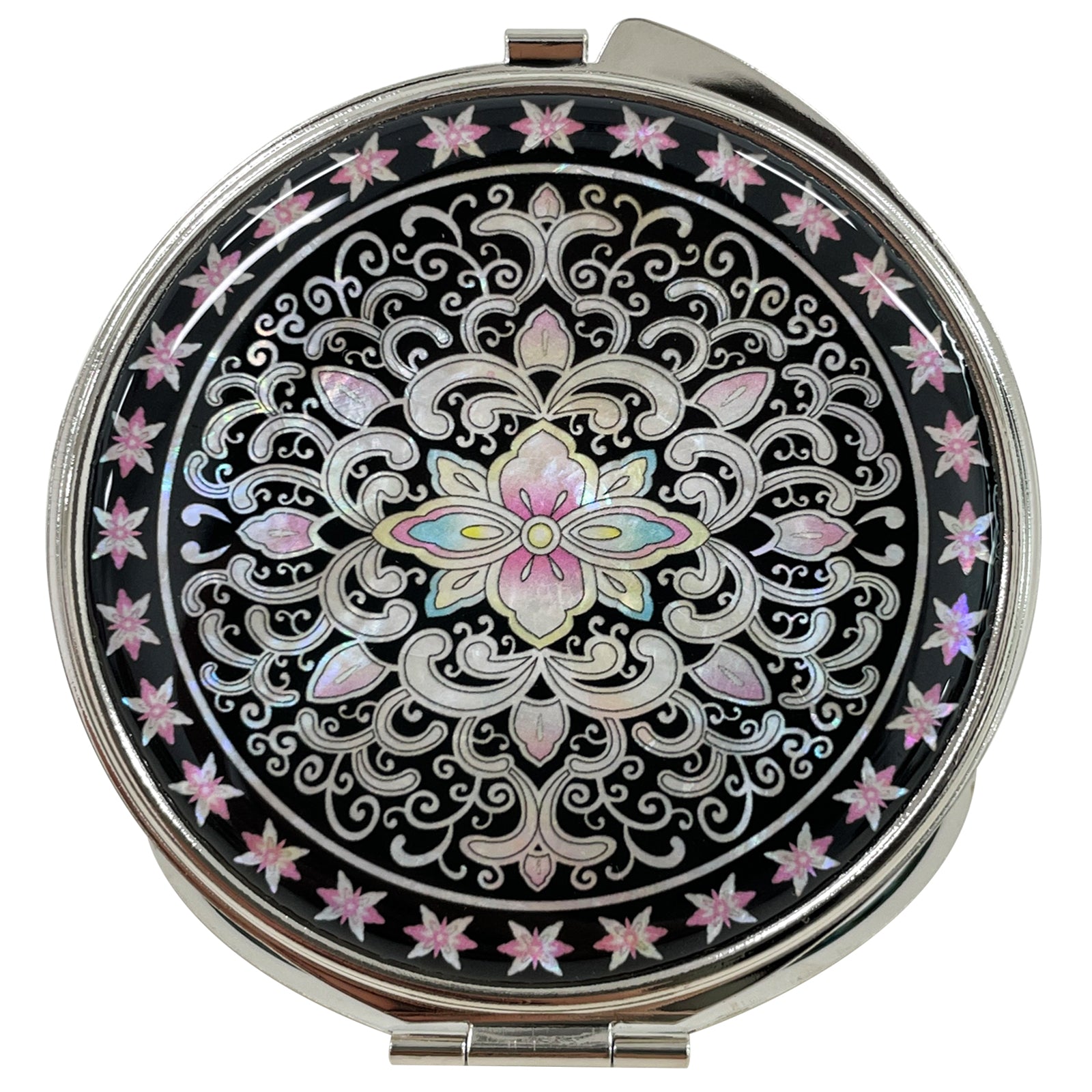 Arabesque Compact Mirror - Nacreh