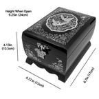 Music Arabesque Jewelry Box - Nacreh