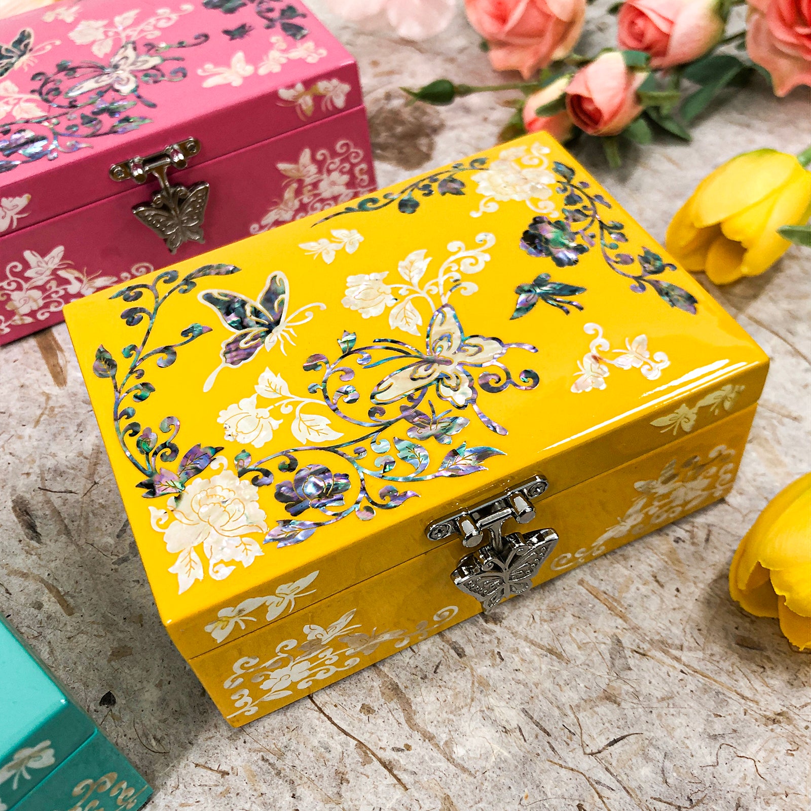Vivid Jewelry Box - Nacreh
